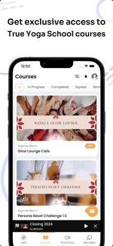 True Yoga School screenshot
