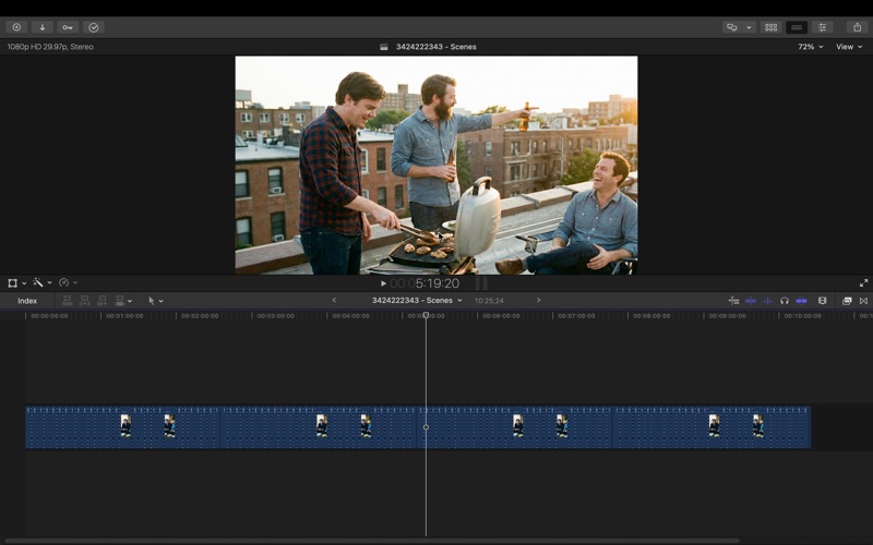 Scene Cut Detector screenshot