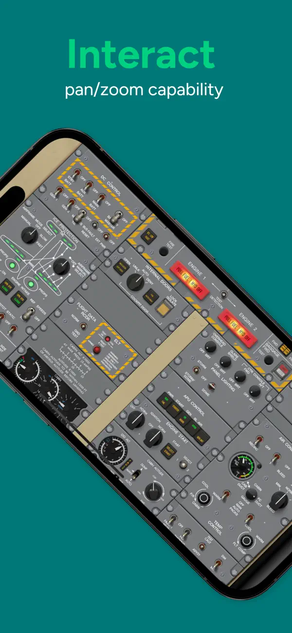 Screenshot #3 pour Acron Q400 Cockpit Fam.