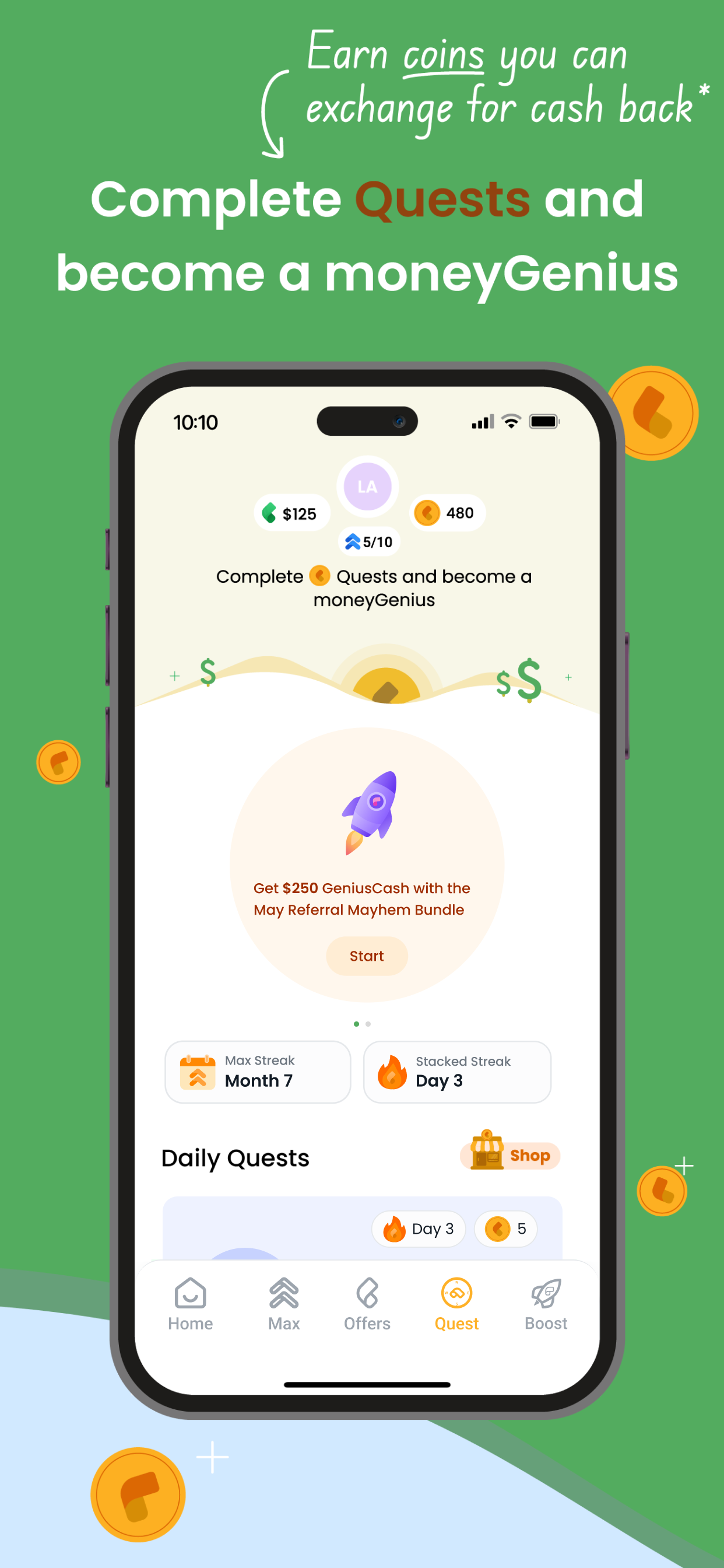 GeniusCash: Max Your Cash Back screenshot 3