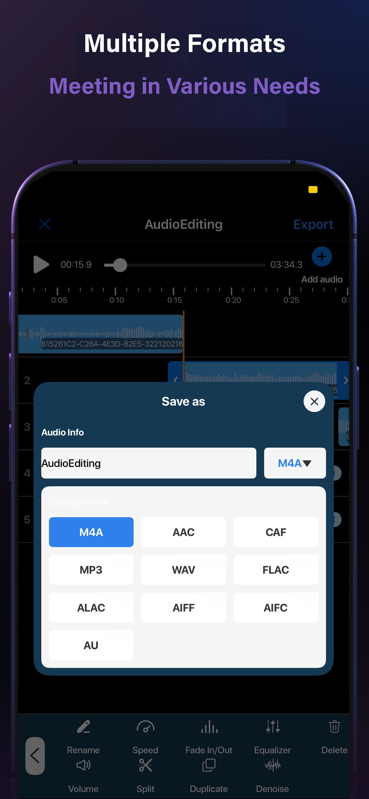 MusicZeting - Audio Editor screenshot 3
