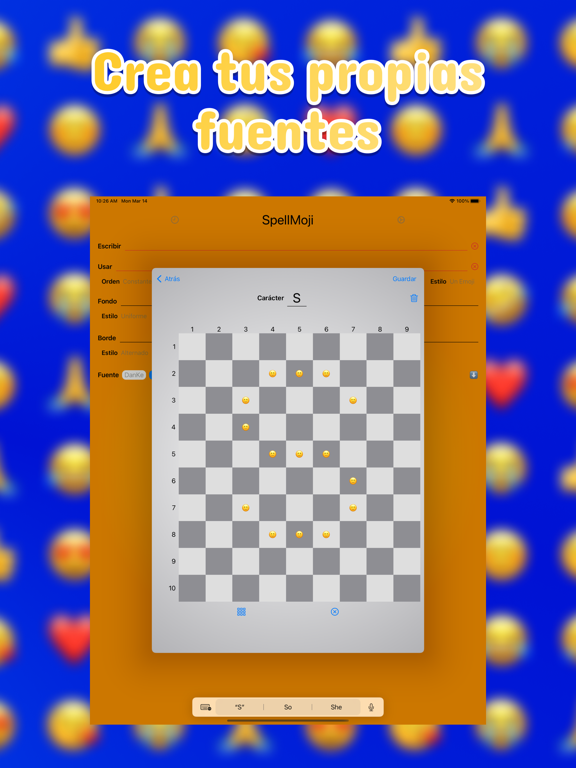 Make Emoji Messages iPad screenshot 6 - Utilities app