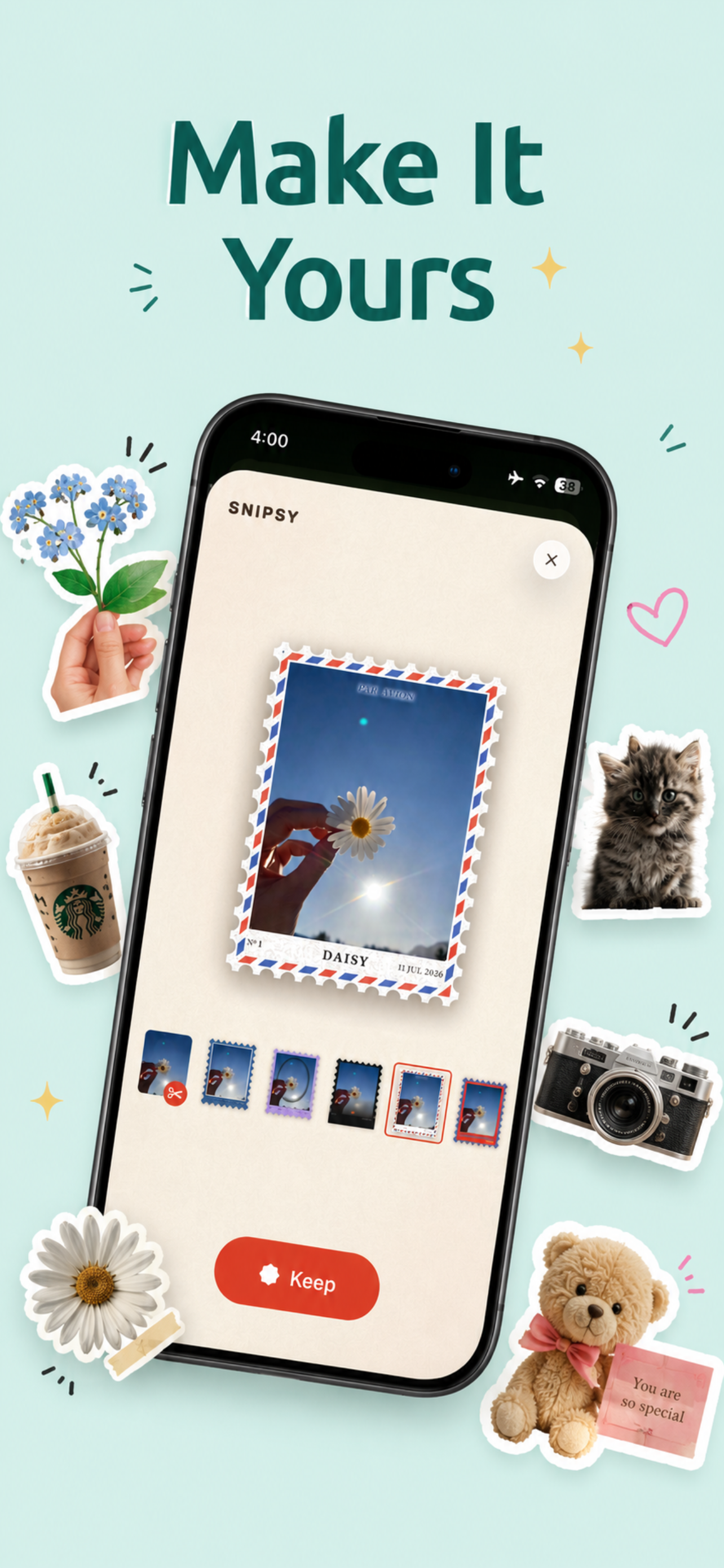 Keepsake Stickers - Snipsy screenshot 3