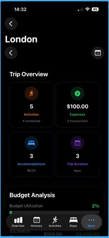 Trip plan Screenshot 7 of 7