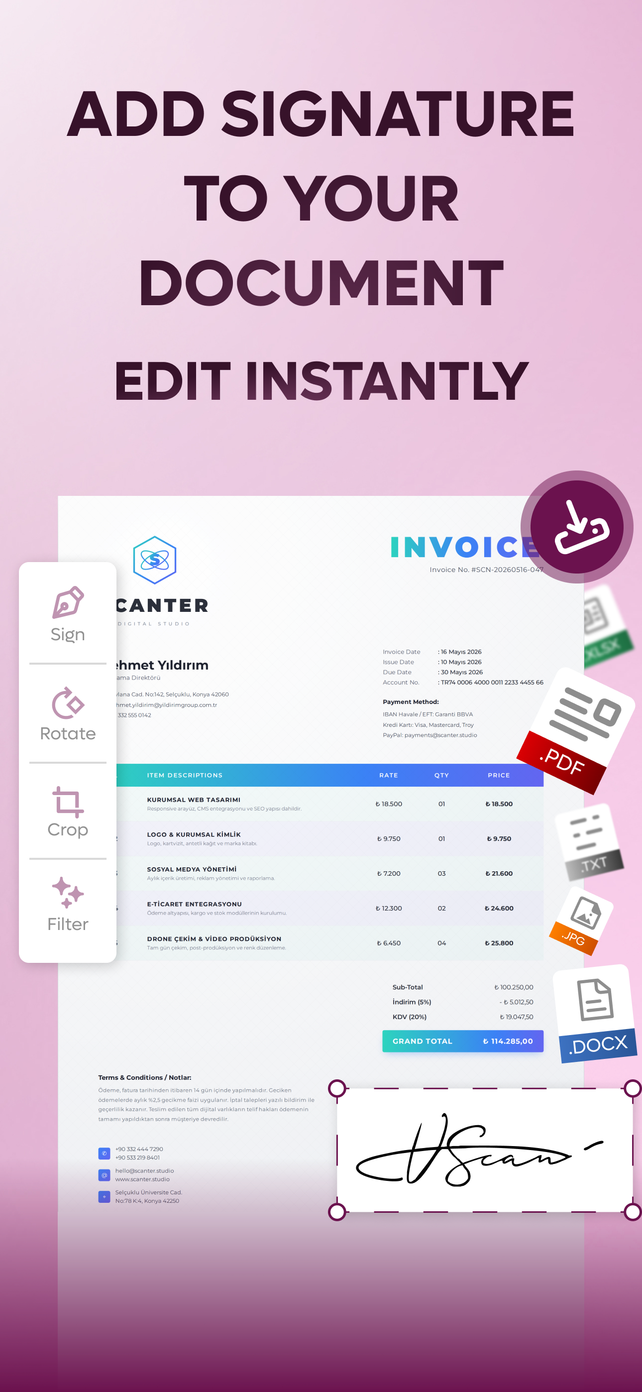 Scanter: PDF Scanner & Docs screenshot 4