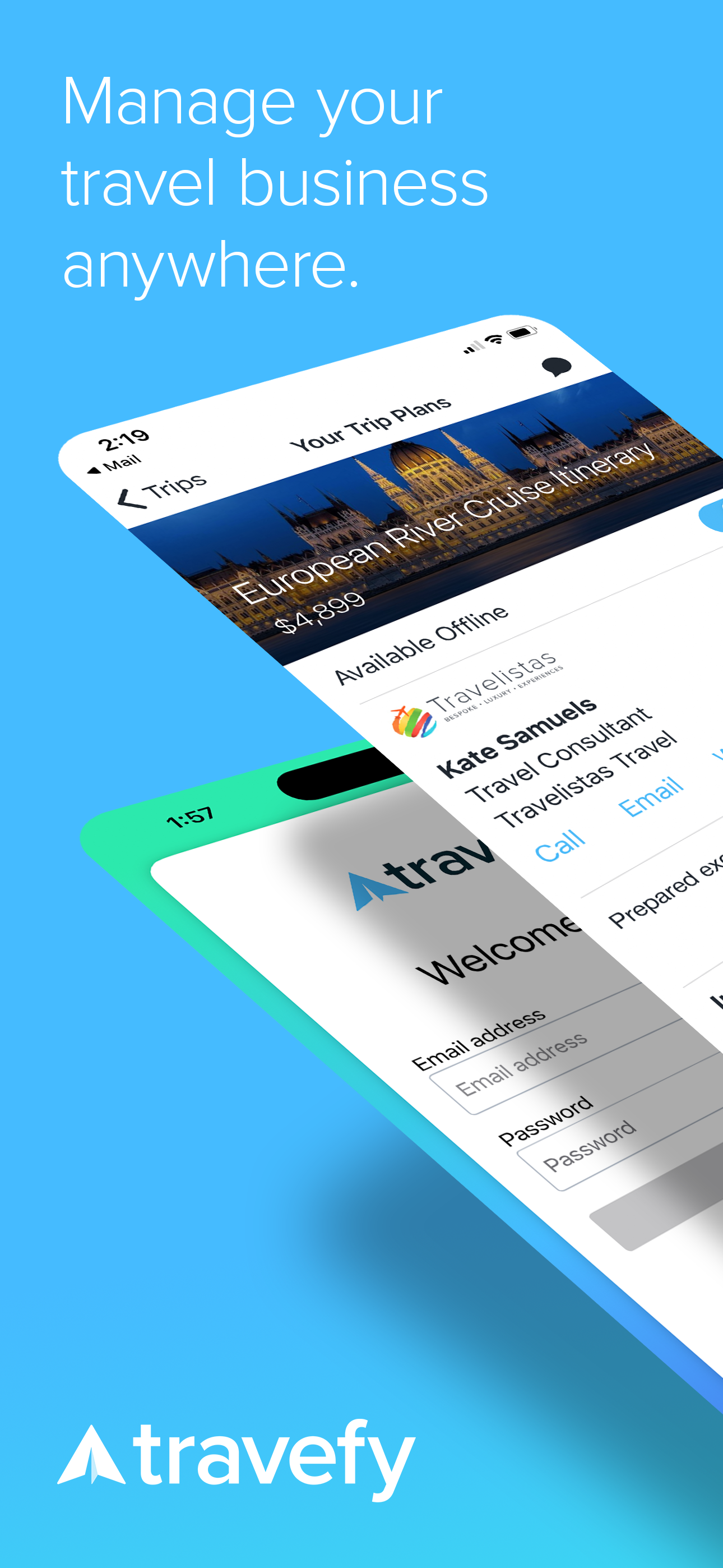 Travefy Pro: View Client Trips