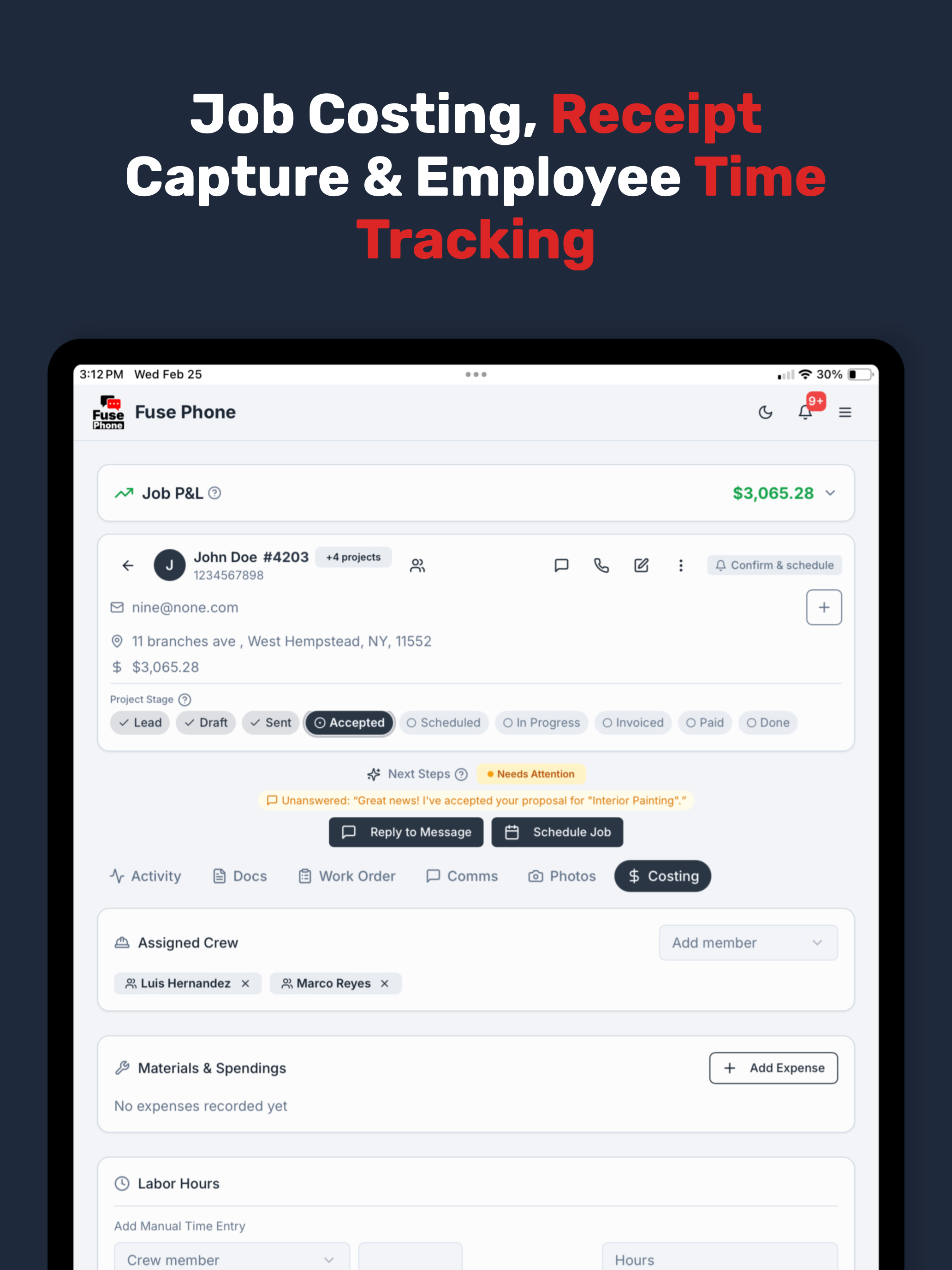 Fuse Phone CRM
