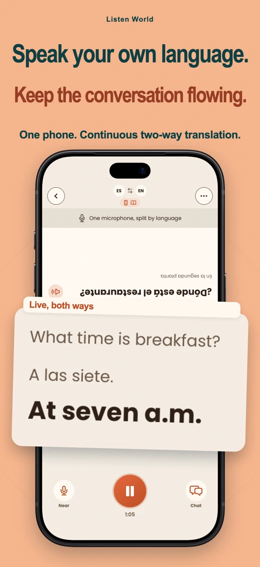 Listen World: Voice Translator screenshot 3