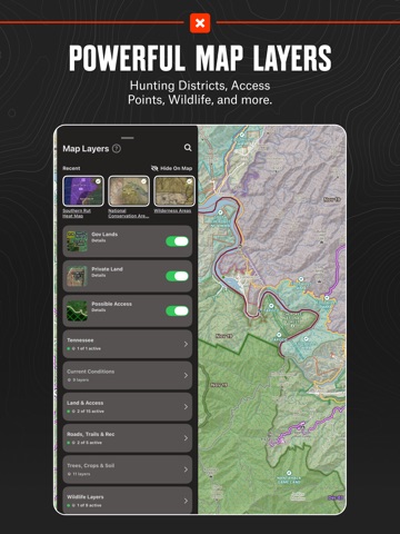 onX Hunt: GPS Hunting Maps App Store preview screenshot 15