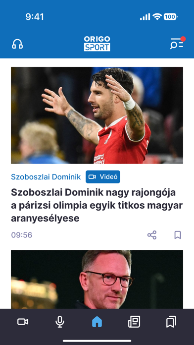 Origo Sport Screenshot