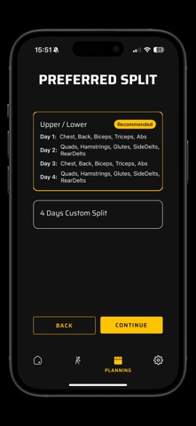 LiftCoach: Gym Workout Planner screenshot