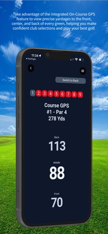 Total Golf Performance - TX iPhone screenshot