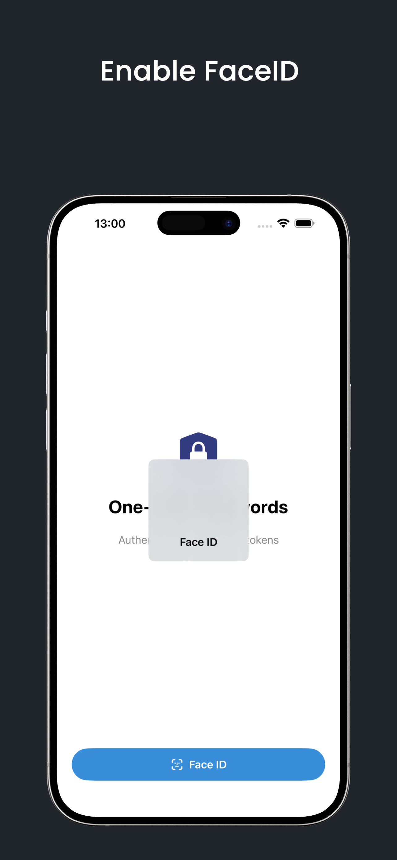 One-Time Passwords