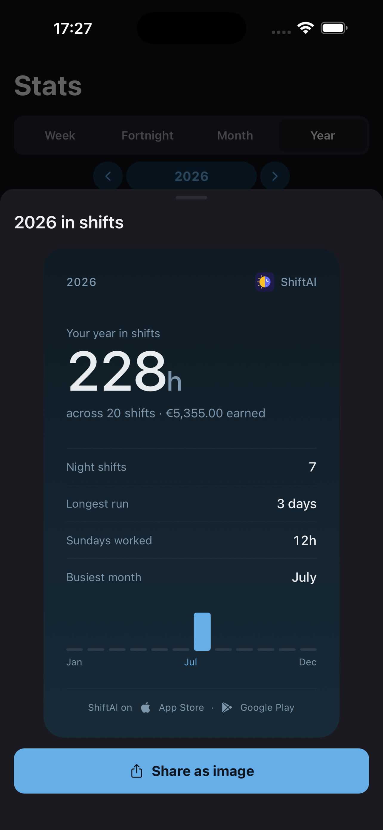 ShiftAl: Shift Work Calendar screenshot 4
