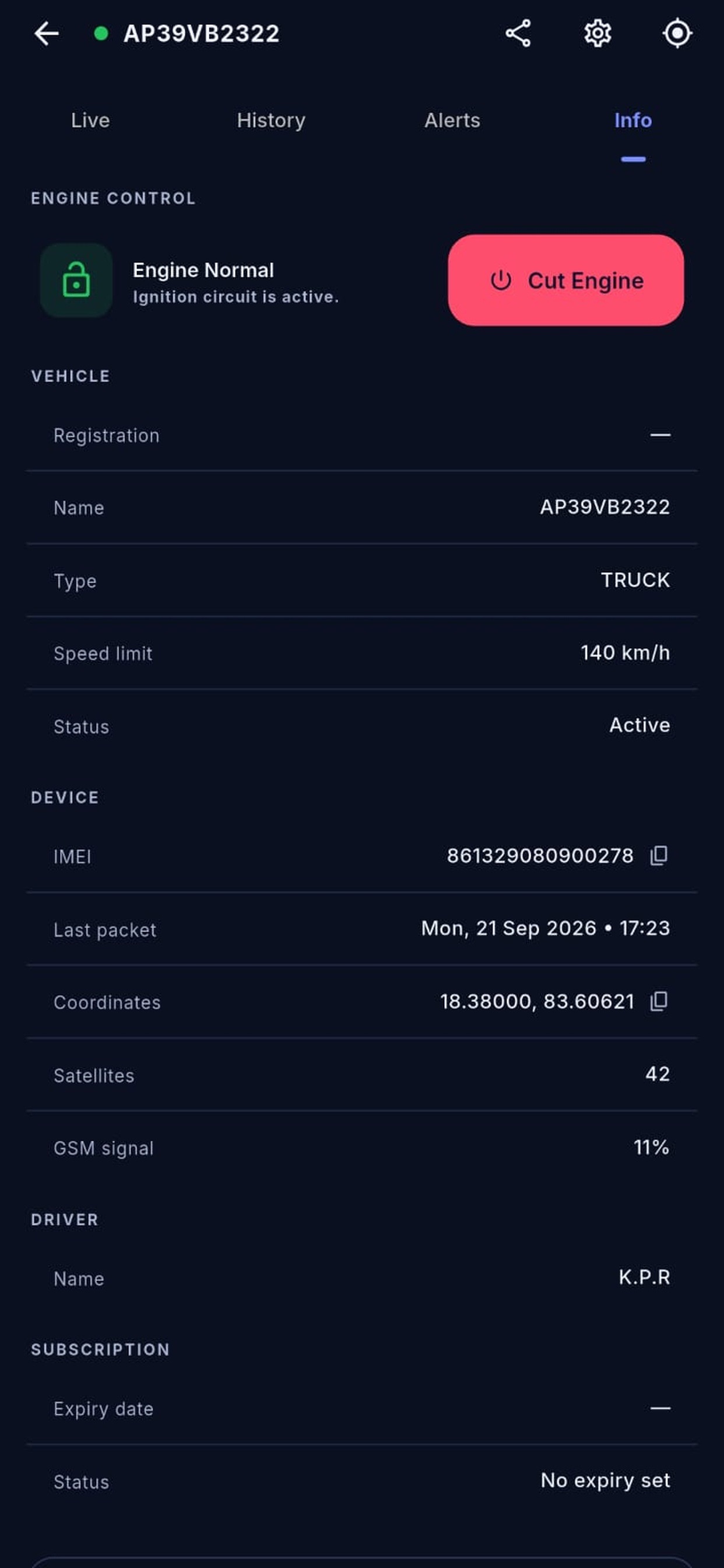 Screenshot 3 of FuelTracks - Vehicle Tracking