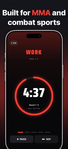 MMA Round Timer Screenshot 1 of 5