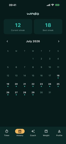 Windo: Fasting Tracker Screenshot 2 of 5