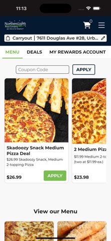 Northern Lights Pizza Screenshot 2 of 3