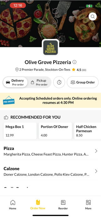 Olive Grove Pizzeria Screenshot 3 of 5