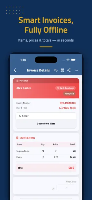 Amunta+ – Debts & Expenses screenshot 4