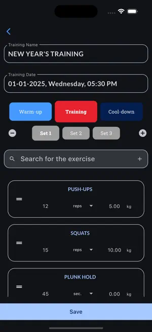 STEFIT: gym & rehab tracker screenshot 2