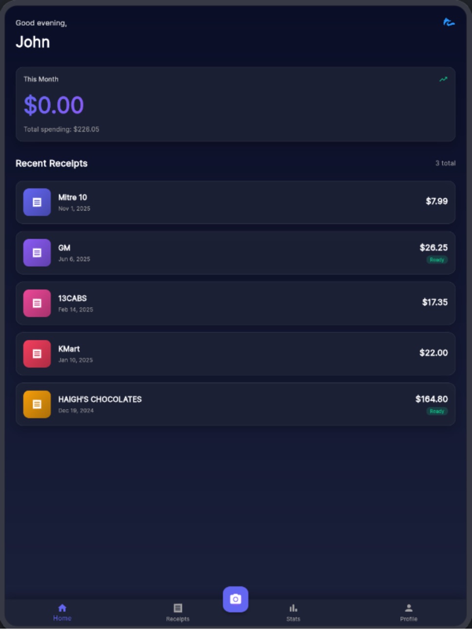 iPad screenshot