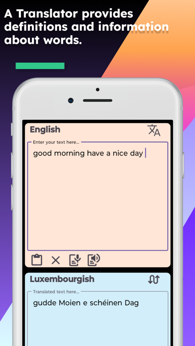 English Luxembourgish Trans screenshot