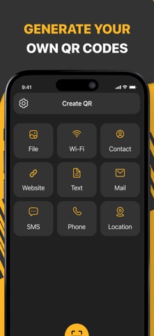 iPhone 用二维码扫描与阅读 screenshot