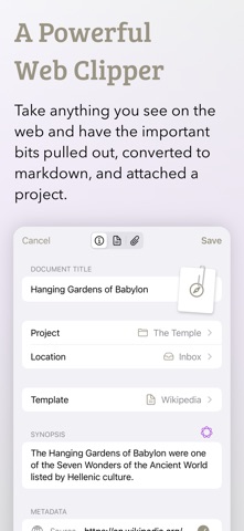 Atlas: Write and Collect screenshot