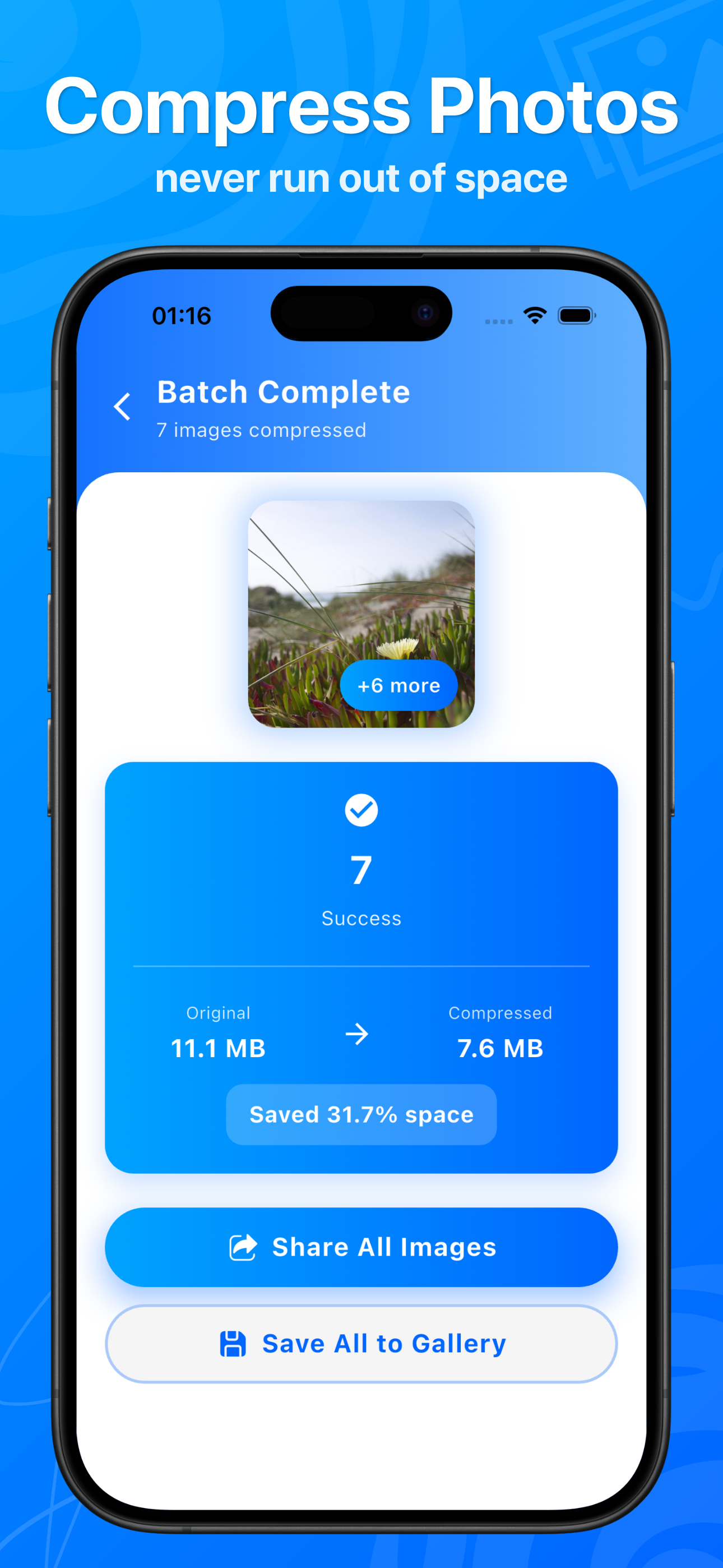 Compress Photos - Pixpress