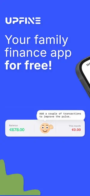 Upfine: Family Budget Tracker screenshot 1