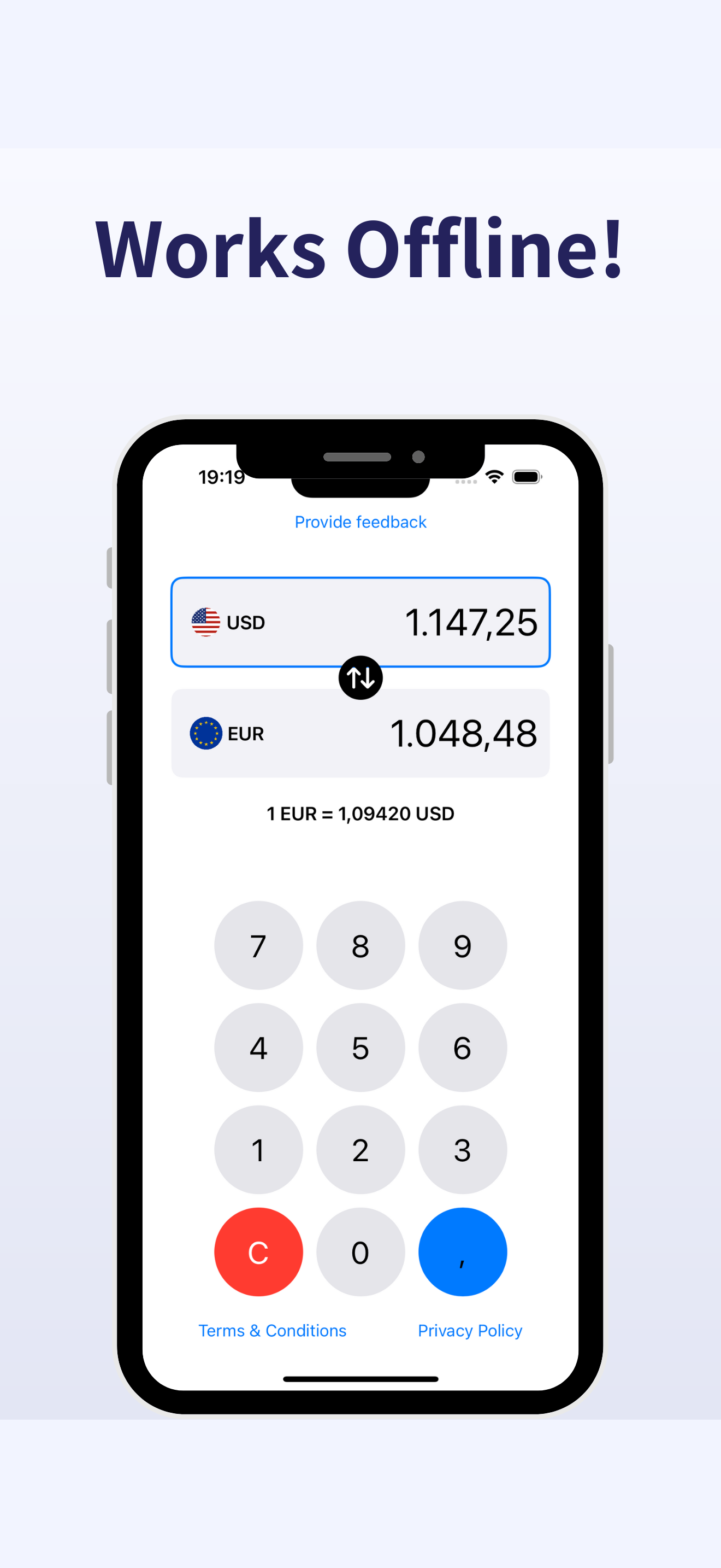 Euro to Dollar Converter