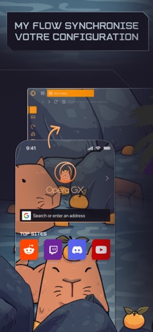 Opera GX iPhone screenshot 4