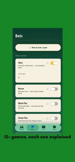 Скриншот Honors: Golf Scorekeeper на iPhone 2