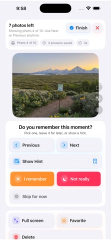 Photo Jogger - Memory Game Screenshot 1 of 5