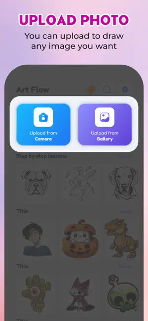 Artflow: AR drawing & Paint iPhone screenshot 5