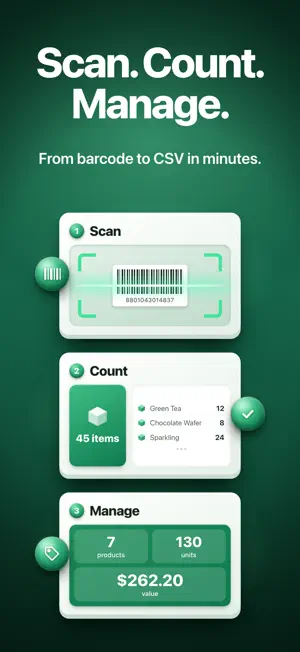 Inventory Scanner Stock Count screenshot 1