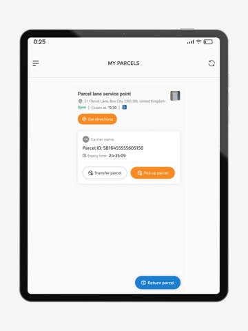 App screenshot