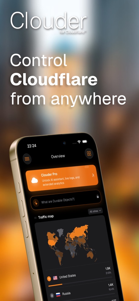 Clouder for Cloudflare - Developer Tools App | MWM