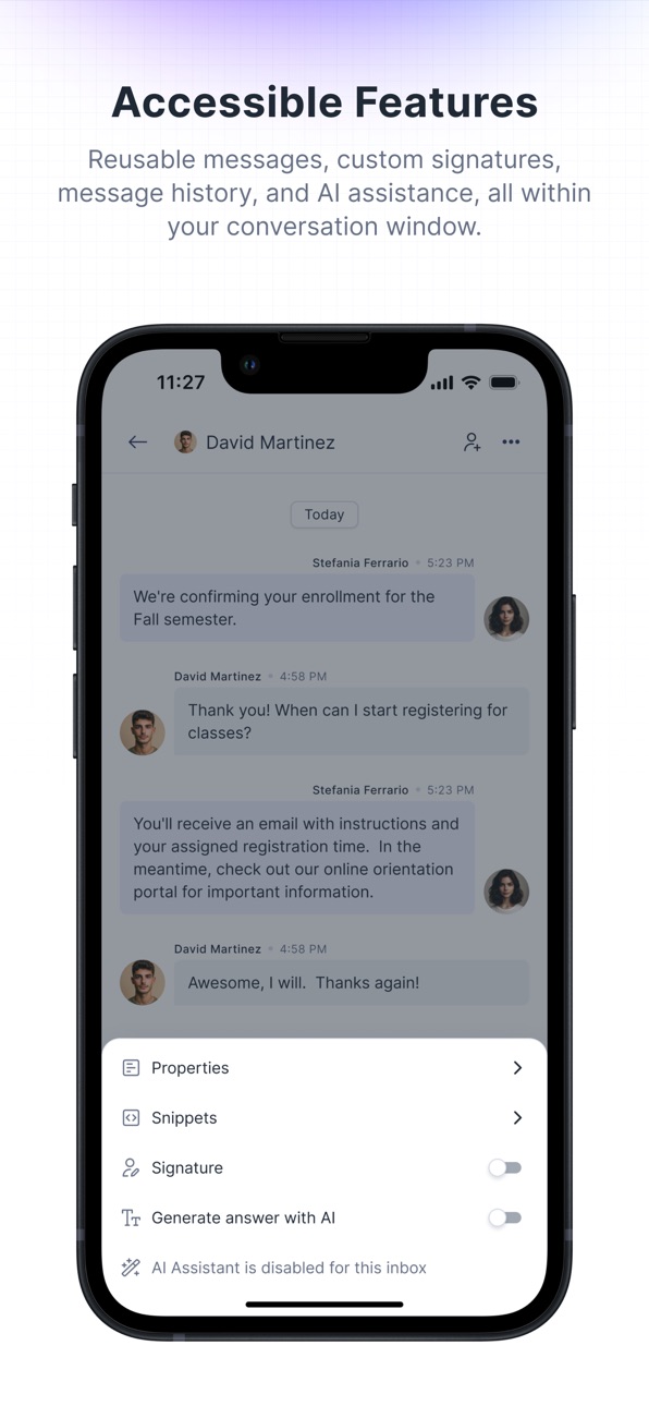 iPhone screenshot