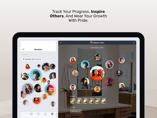 Elevate Your Chair iPad screenshot 3 - Social Networking app