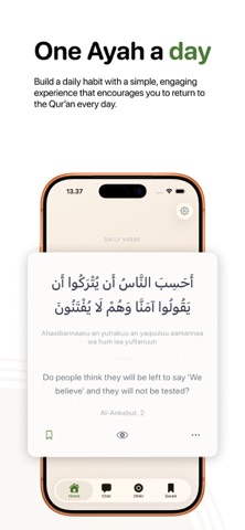 Qalbi: Muslim Daily iPhone screenshot