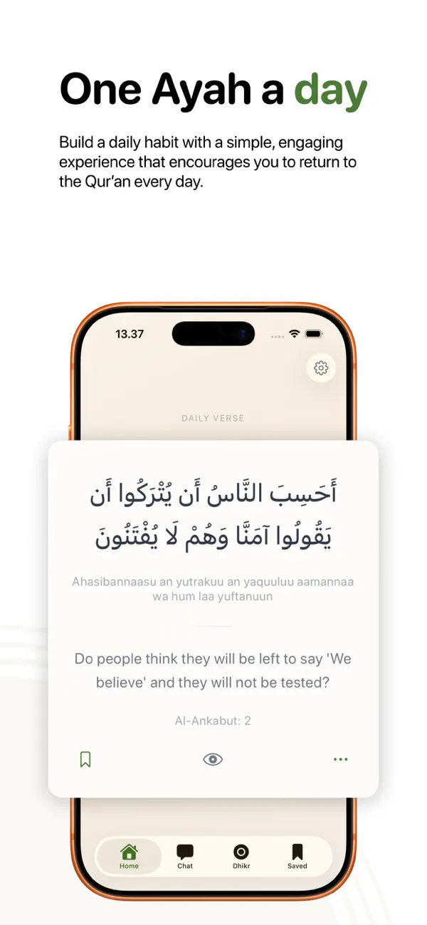 Screenshot #3 pour Qalbi: Muslim Daily