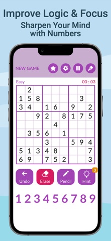 Sudoku Master : Brain Games screenshot