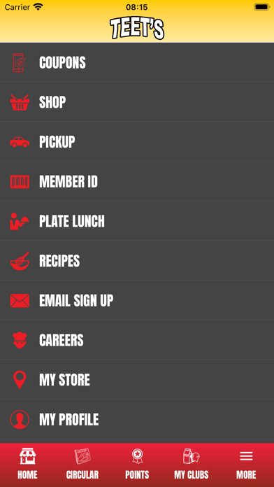 Teets Food Store Screenshot