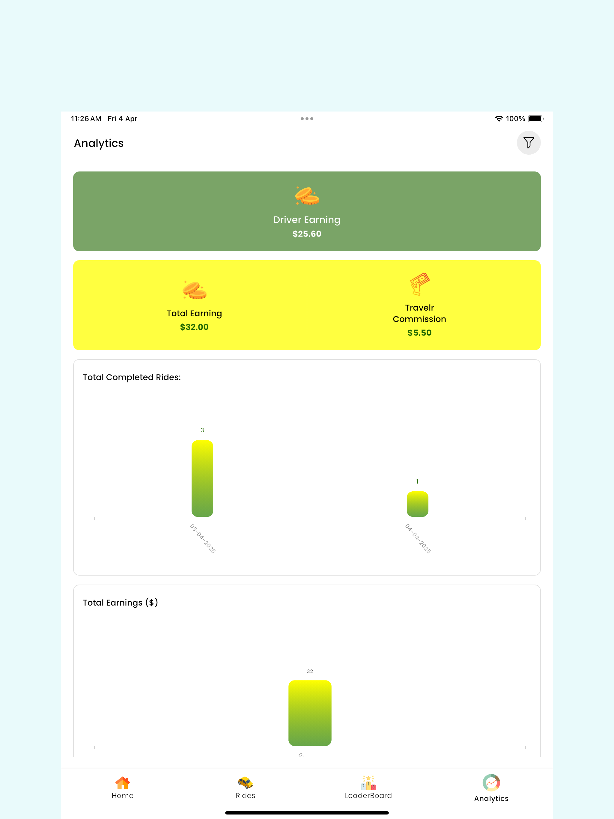 Travelr-Driver screenshot 9