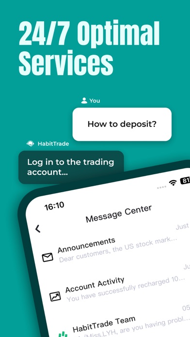 HabitTrade: Trade & Invest Screenshot