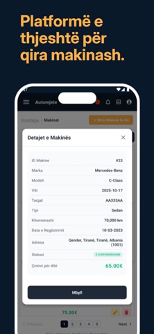 RentalSoft screenshot