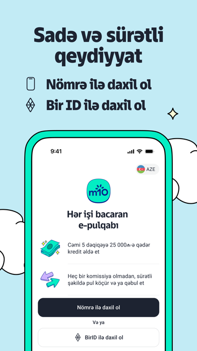 m10 — Digital Wallet Screenshot