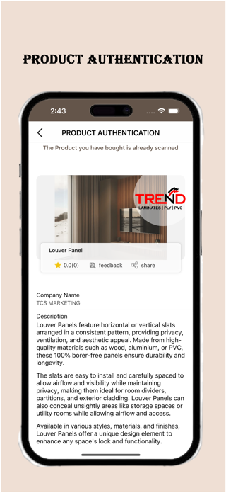 Trend Laminates & Hardware Screenshot 4 of 5